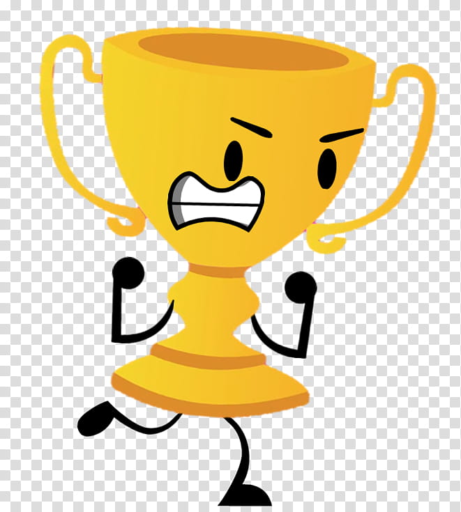 Soccer, Trophy, Award, Prize, Battle, Soccer Trophy, Inanimate Insanity, Yellow transparent background PNG clipart