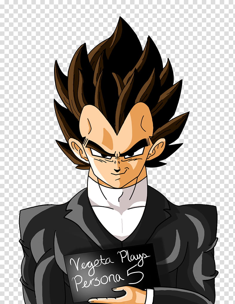 Vegeta Persona  Commission for PV transparent background PNG clipart