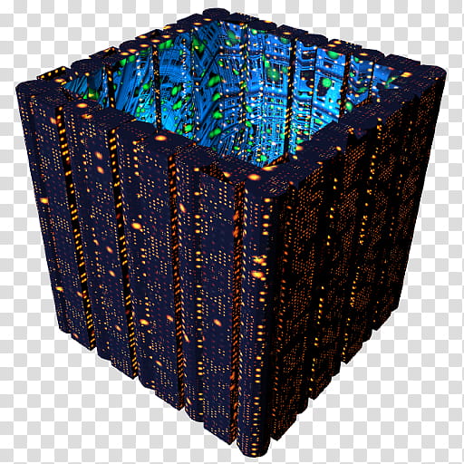 Cubepolis Recycle Bin Icon WIN, ctMidTyreC_x, purple and blue box transparent background PNG clipart