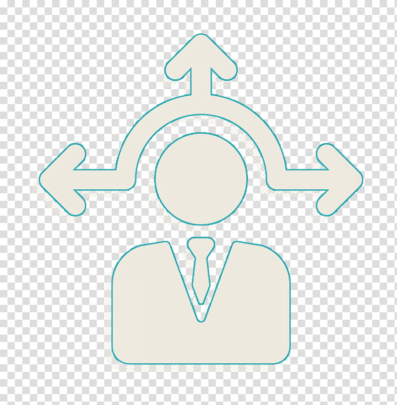 Decision making icon Filled Management Elements icon Businessman icon, Symbol, Logo, Emblem transparent background PNG clipart