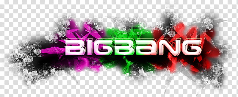 FREE Kpop Logo, Bigbang text transparent background PNG clipart
