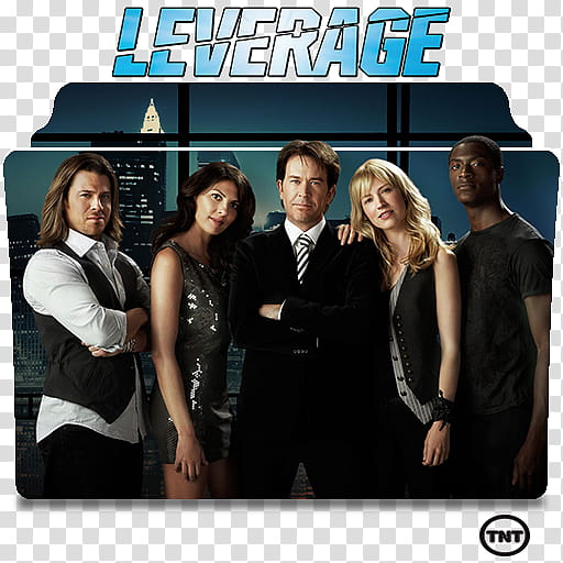 Leverage series and season folder icons, Leverage ( transparent background PNG clipart