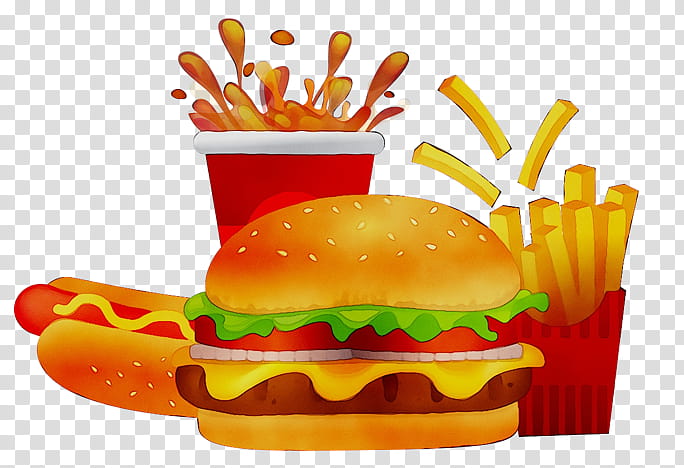 Junk Food, French Fries, Cheeseburger, Hot Dog, Hamburger, Restaurant, Vegetarian Cuisine, Kids Meal transparent background PNG clipart