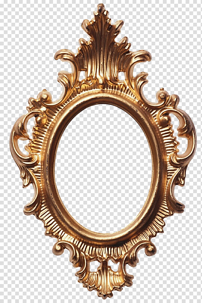 Mirror Mirror On The Wall Ornate Gold Frame Transparent Background Png Clipart Hiclipart