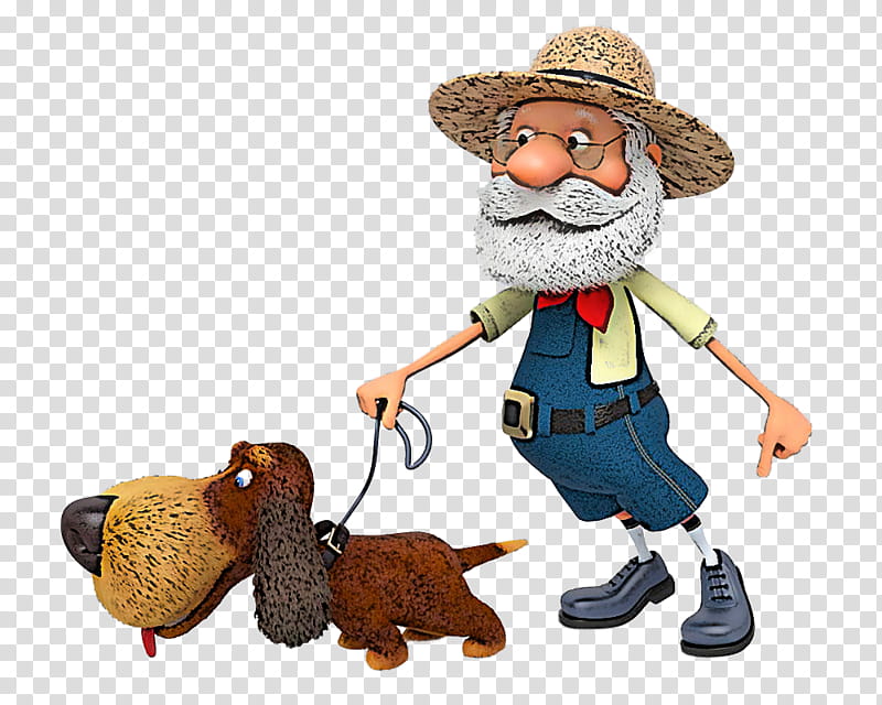 figurine toy animal figure animation action figure, Farmer, Cartoon, Old Man transparent background PNG clipart