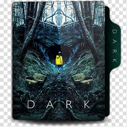 Dark TV Series  Folder Icon, Dark S transparent background PNG clipart