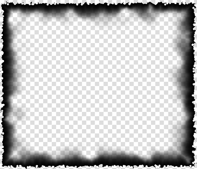 Burned Edges I s, black frame illustration transparent background PNG clipart