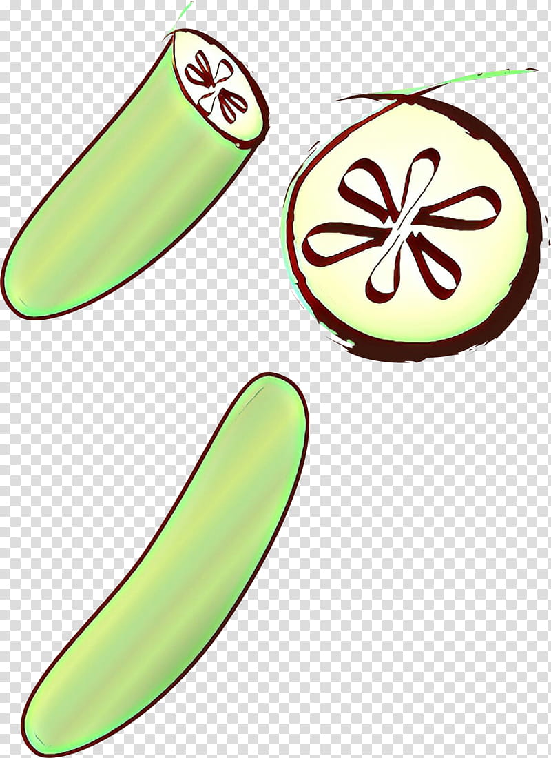 Watermelon, Cartoon, Pickled Cucumber, Vegetable, Zucchini, Pickling, Slicing Cucumber, Food transparent background PNG clipart
