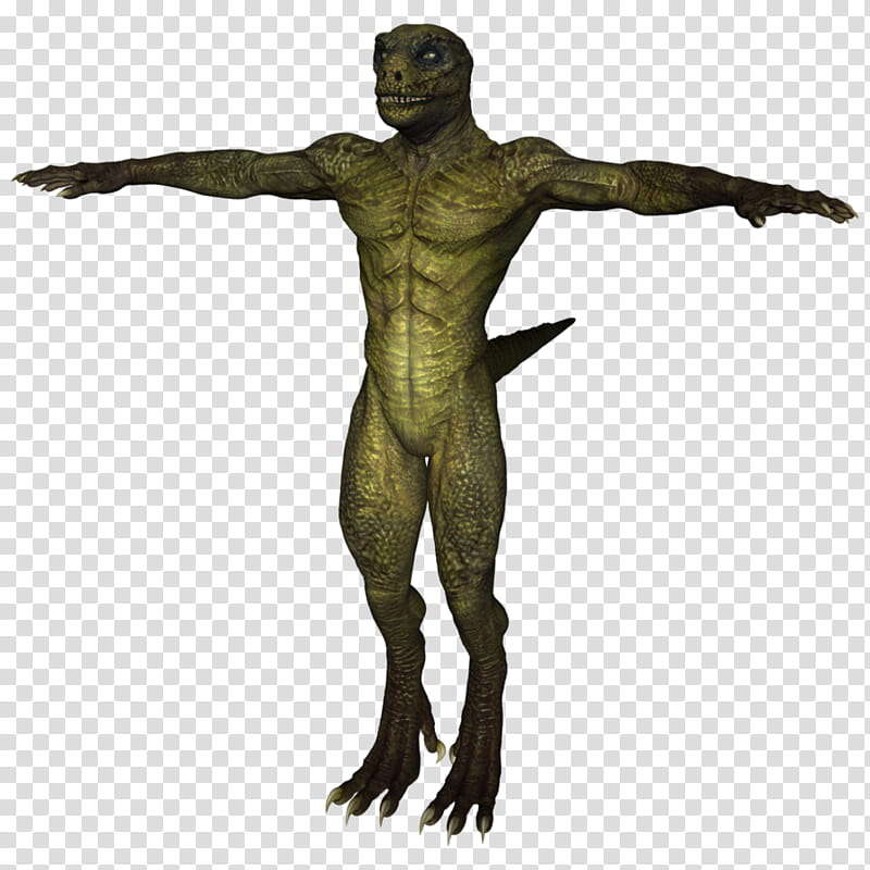 DAZ D (Studio): Werelizard # (Nude) transparent background PNG clipart