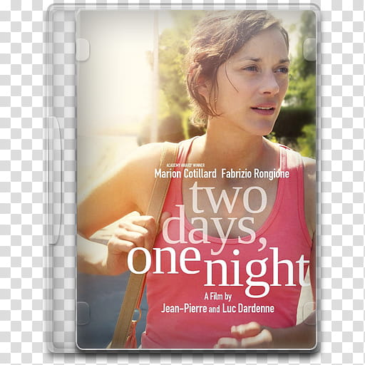Movie Icon Mega , Two Days, One Night, Two Days, One Night DVD case transparent background PNG clipart
