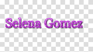 Texto Selena Gomez transparent background PNG clipart thumbnail
