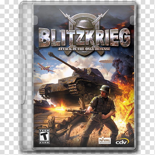 Game Icons , Blitzkrieg Attack is the only Defense transparent background PNG clipart