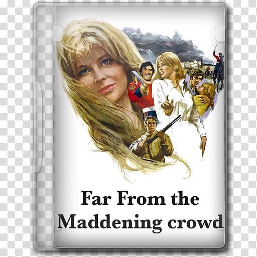 the BIG Movie Icon Collection F, Far From The Madding Crowd  transparent background PNG clipart