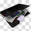 Black My Documents Icon, (O) BLACK 'My Documents'  x , folder icon transparent background PNG clipart
