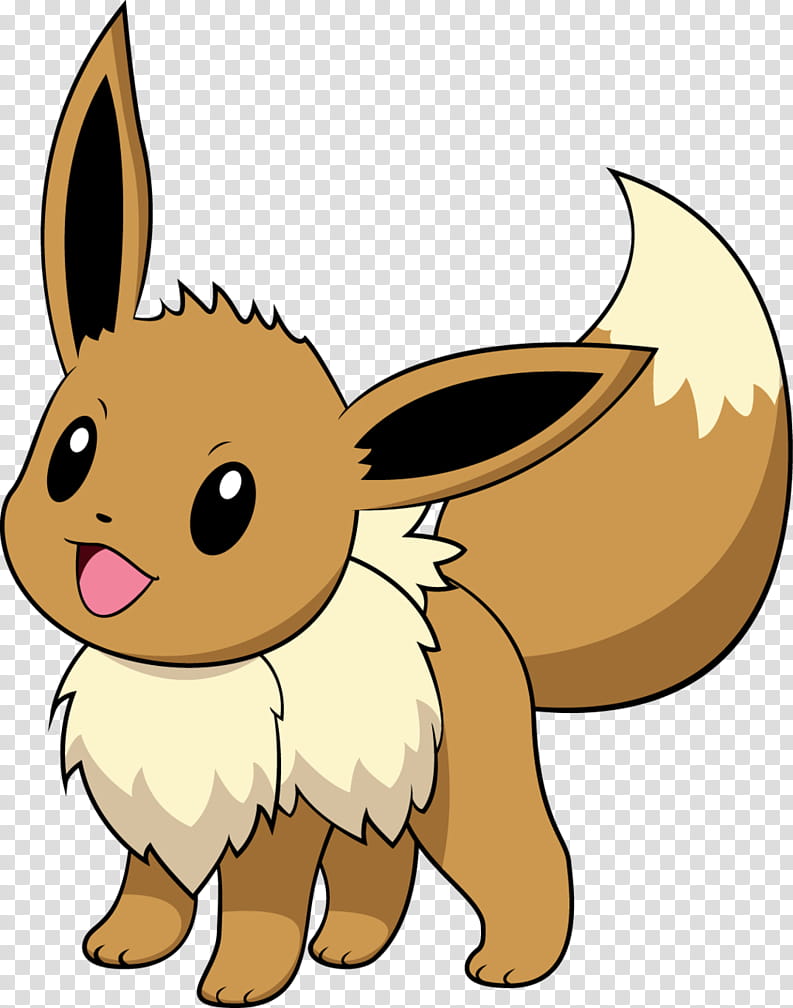 Eevee !, Pokemon Eevee character transparent background PNG clipart