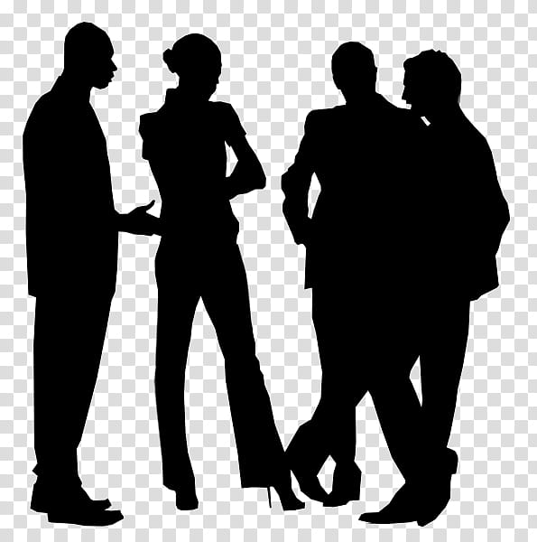 Group Of People, Public Relations, Social Group, Human, Business, Behavior, Silhouette, Standing transparent background PNG clipart