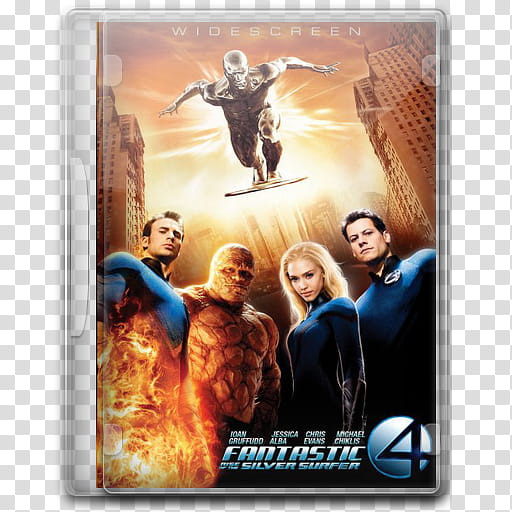 Fantastic Four Rise Of The Silver Surfer Main , Fantastic Four ROTSS  transparent background PNG clipart