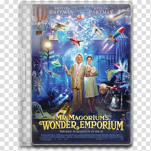 Movie Icon , Mr Magorium's Wonder Emporium, Mr. Magorium's Wonder Emporium disc case transparent background PNG clipart