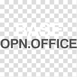 BASIC TEXTUAL, base opn office text transparent background PNG clipart
