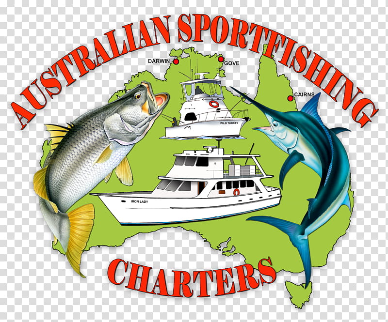 Fish, Logo, Barramundi, Recreation, Charles Darwin, Iron Lady, Label transparent background PNG clipart