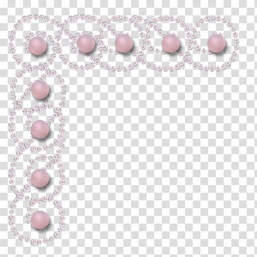 , Ornament, Pearl, Painting, Text, Jewellery, Frames, Pink transparent background PNG clipart