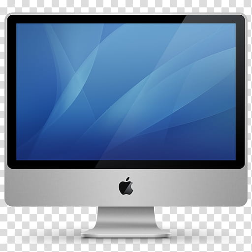 Temas negros mac, silver iMac transparent background PNG clipart