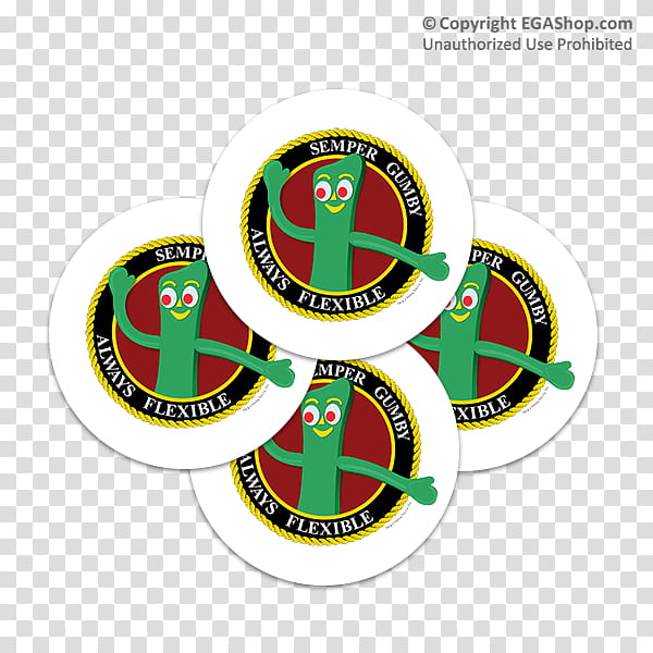 Gumby Area, Semper Gumby, Symbol, Logo, Sticker, Decal, United States Marine Corps, Production transparent background PNG clipart