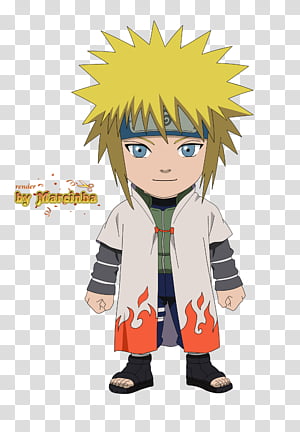 chibi minato and naruto