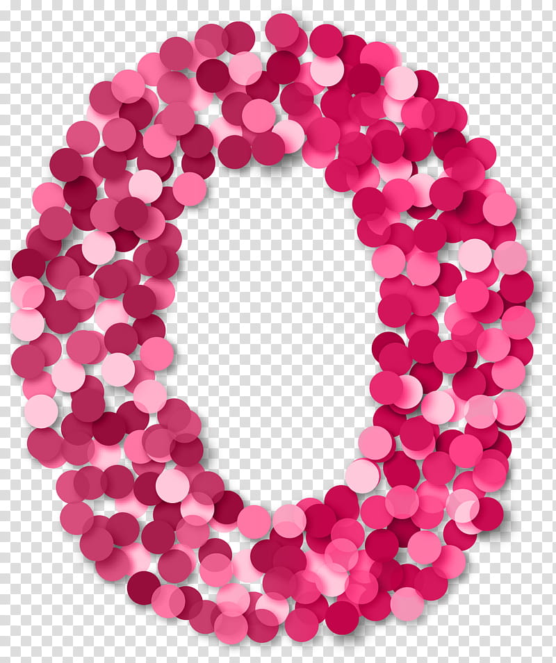 Number Pink, Numeral System, Numerical Digit, Arabic Numerals, Magenta, Bead, Body Jewelry, Circle transparent background PNG clipart