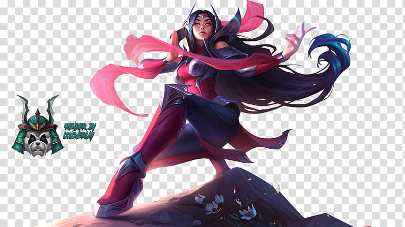 Irelia Render, anime female character transparent background PNG clipart