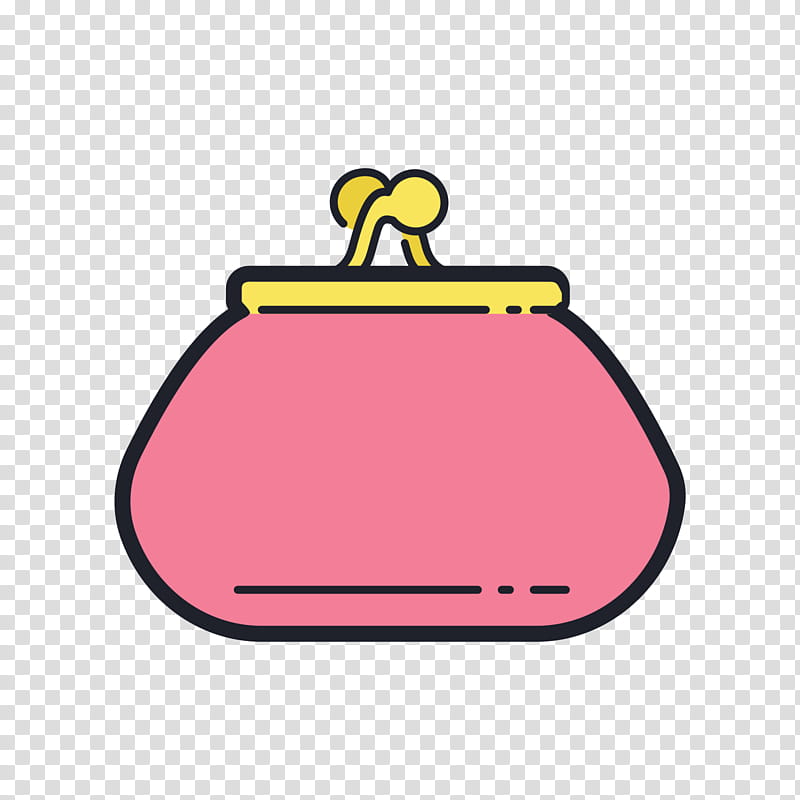 Flat Line Colored Kawaii Coin Purse Vector Illustration Royalty Free SVG,  Cliparts, Vectors, and Stock Illustration. Image 96964810.