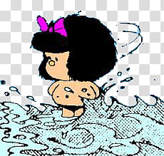 Mafalda S transparent background PNG clipart