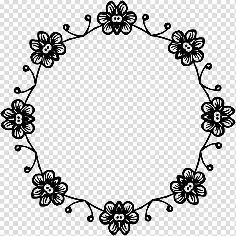 Flower border design Outline Drawing Images, Pictures