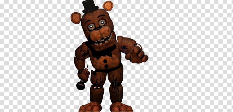 Withered Freddy New Textures Cuerpo completo png