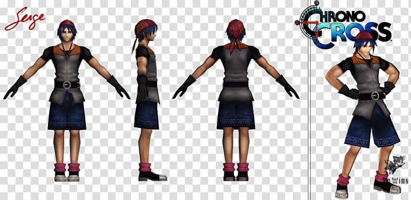 DDFF: Serge, a silent protagonist, Chrono Cross game characters transparent background PNG clipart