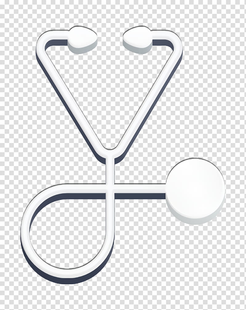 Doctor icon Medical Asserts icon Stethoscope icon, Line transparent background PNG clipart