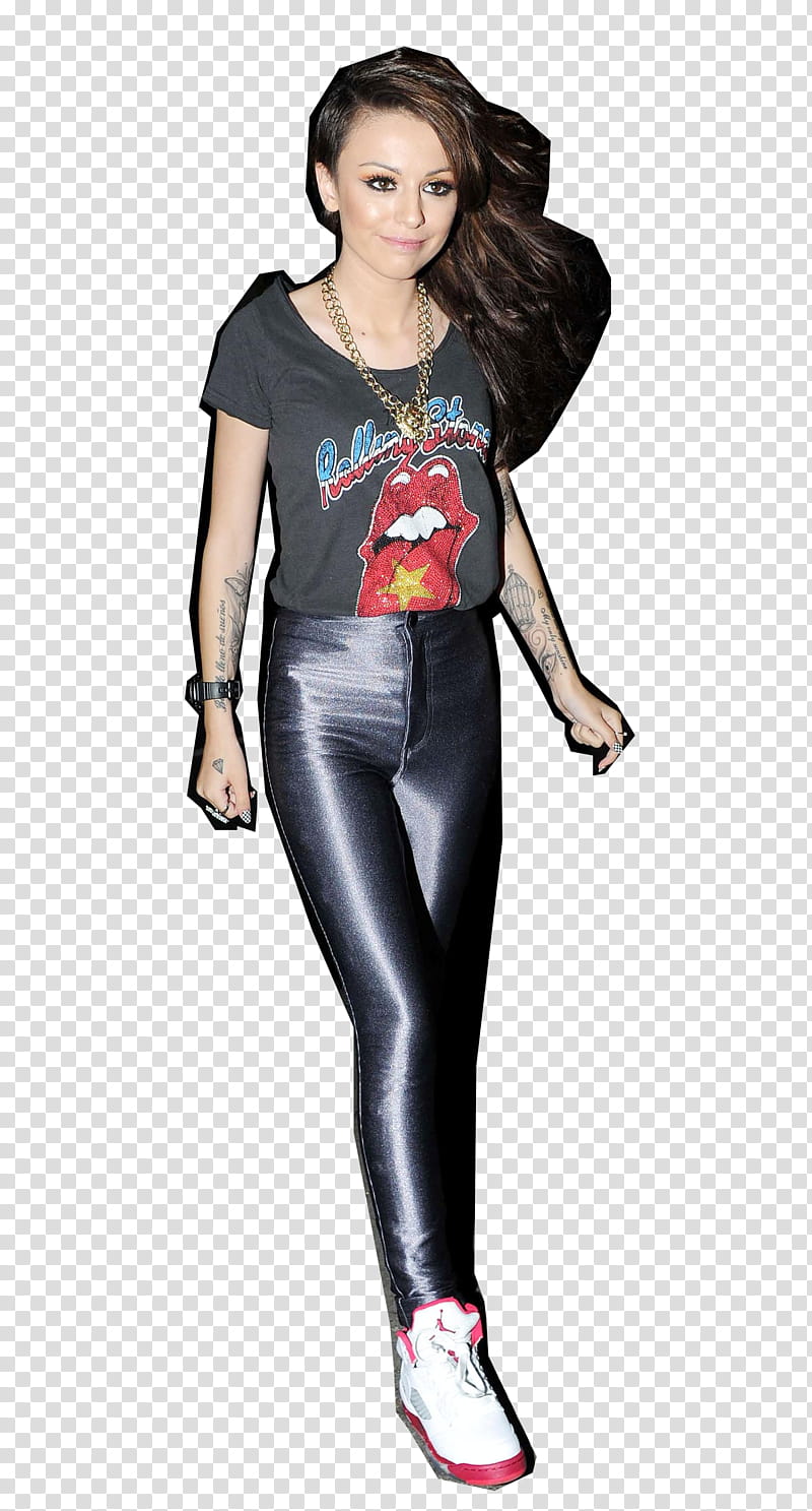 Cher Lloyd: Red Skinny Jeans Outfit