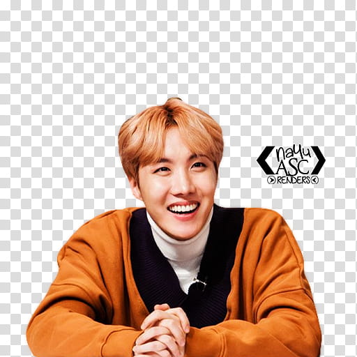 BTS J Hope Jin Chef King Reders , smiling man in brown sweater transparent background PNG clipart