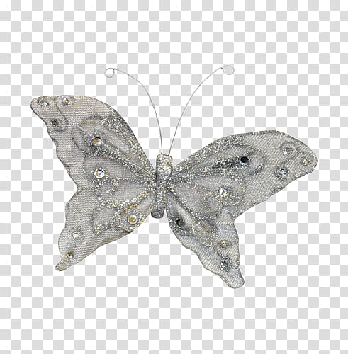 gray and clear diamond butterfly transparent background PNG clipart