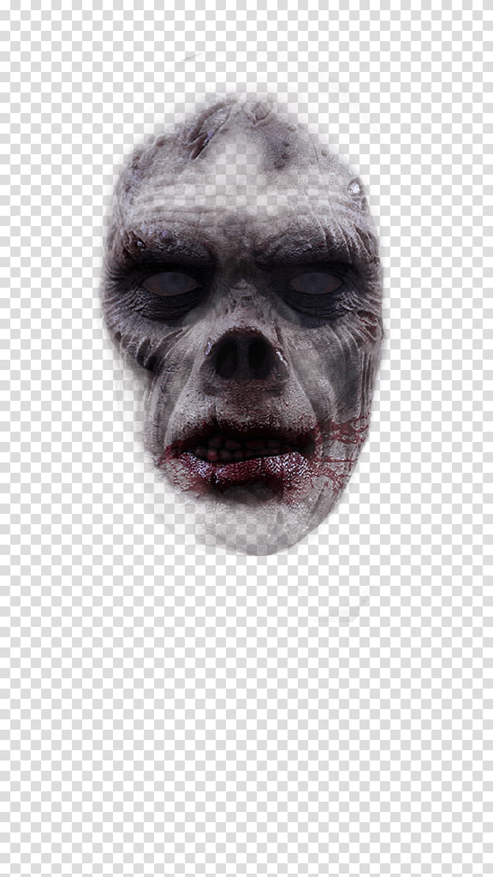 Halloween app Zombie Camera, face_ transparent background PNG clipart