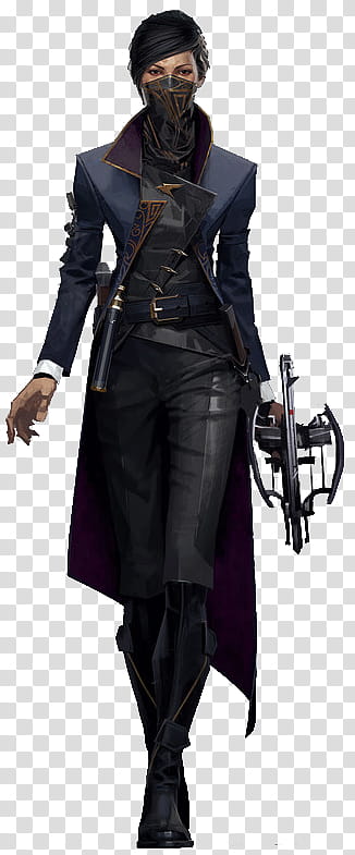Coat, Dishonored, Dishonored 2, Emily Kaldwin, Video Games, Corvo Attano, Character, Protagonist transparent background PNG clipart