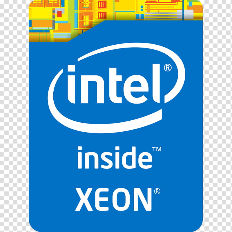 Original Logo v  Intel Inside Xeon transparent background PNG clipart