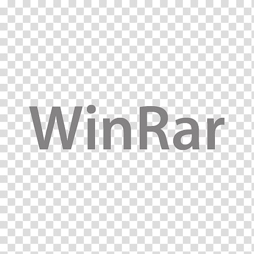Krzp Dock Icons v  , WinRar, grey WinRar text transparent background PNG clipart