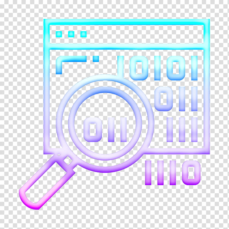 Code icon Binary code icon Artificial Intelligence icon, Text, Line, Circle, Logo transparent background PNG clipart
