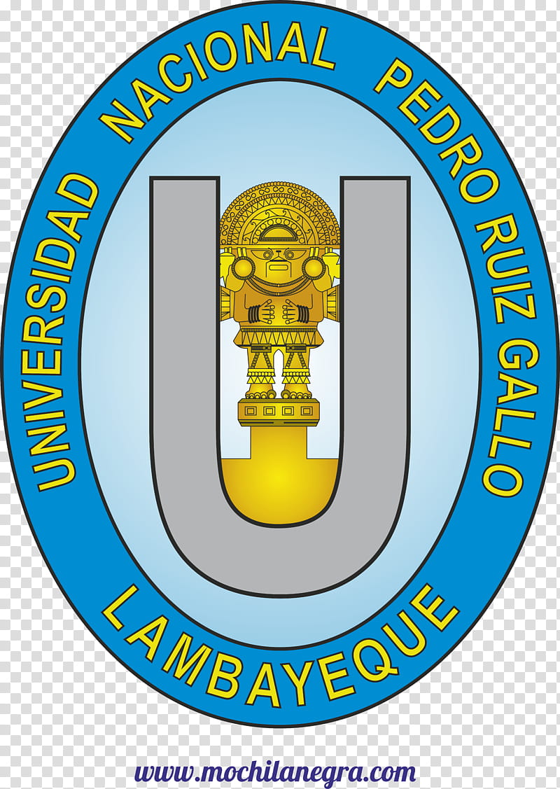 Logo UNPRG Universidad Nacional Pedro Ruiz Gallo transparent background PNG clipart
