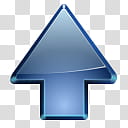Oxygen Refit, go-up-blue, up arrow logo transparent background PNG clipart