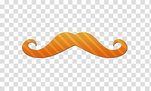 brown mustache transparent background PNG clipart