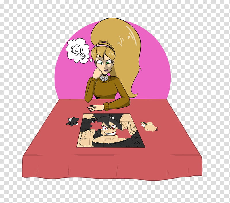 Get it together, female character illustration transparent background PNG clipart