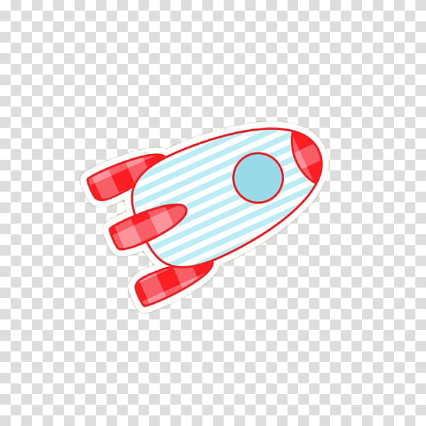 COLLECT CUTE, white and red rocket illustration transparent background PNG clipart