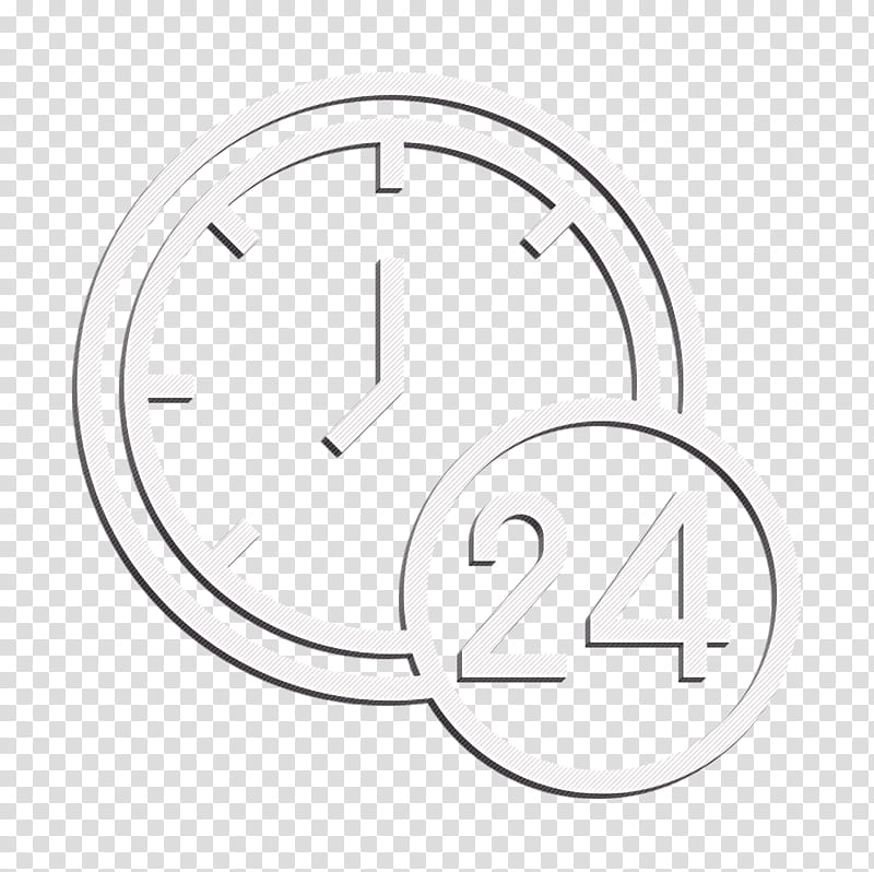 any icon business icon hours icon, Service Icon, Time Icon, Text, Logo, Circle, Clock, Symbol transparent background PNG clipart